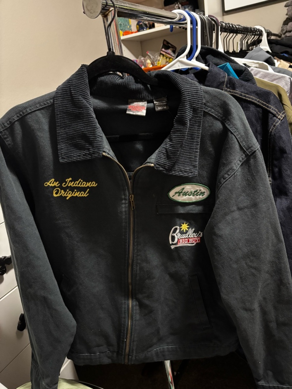 Stranger things Black Lightweight Work Jacket